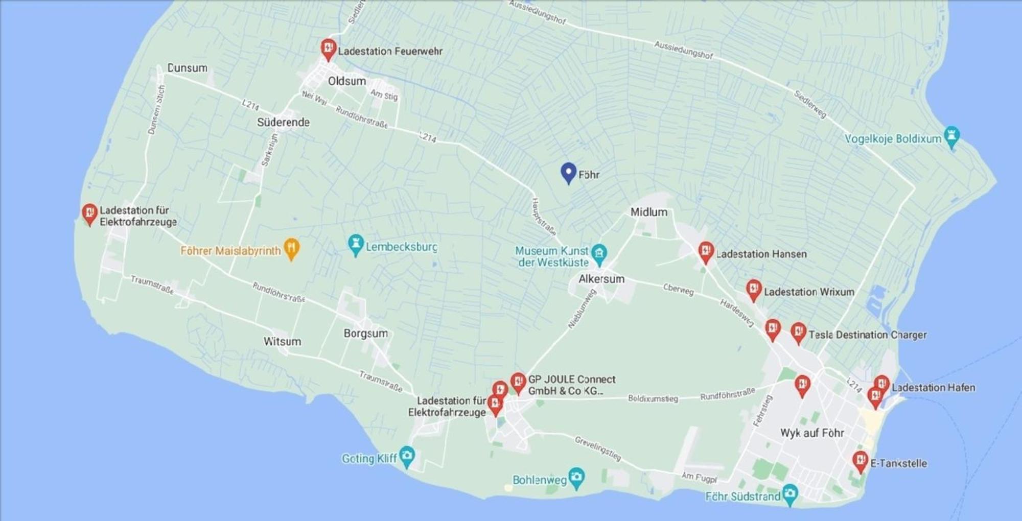 Haus Stine Andresen Villa Wyk auf Foehr Luaran gambar